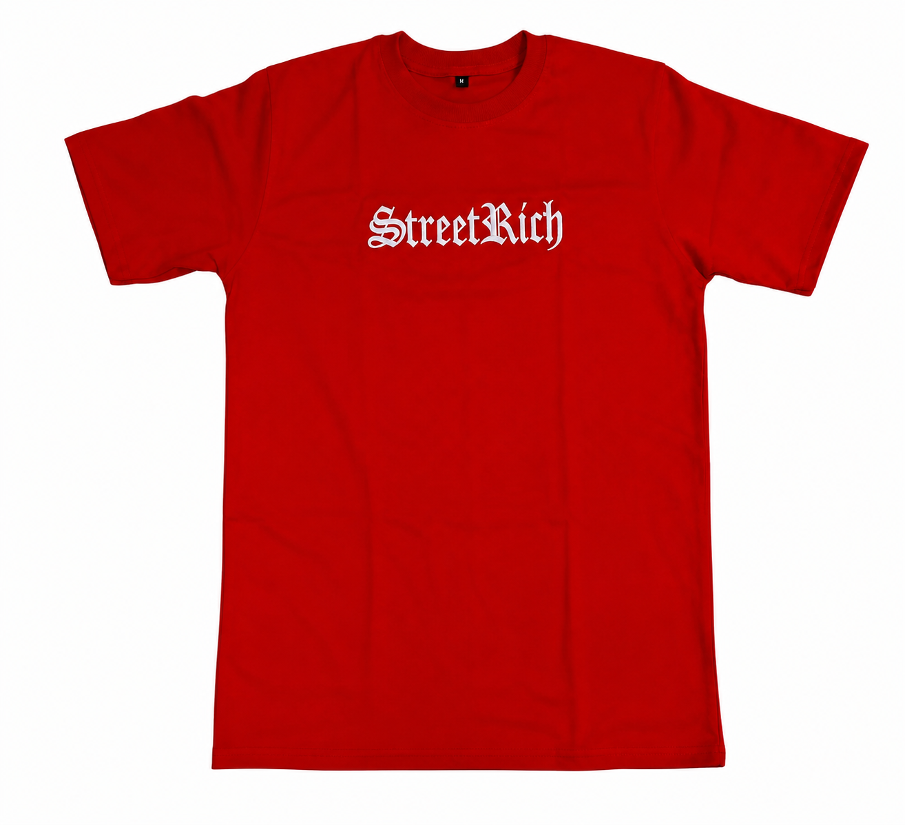 StreetRich Red Old English Tee