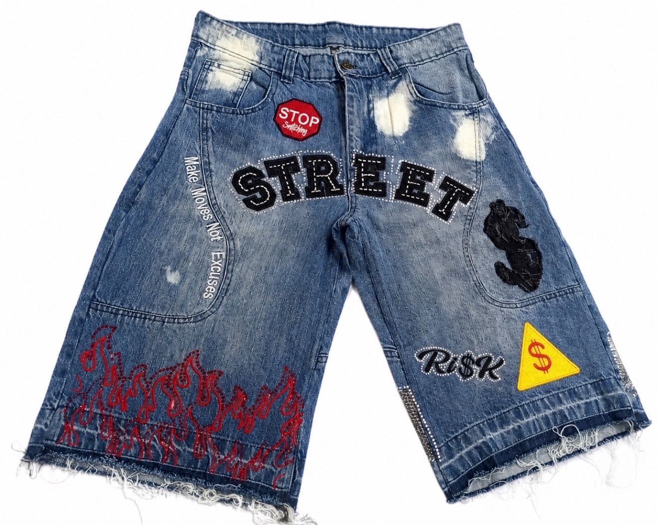 Streetrich Jean Shorts